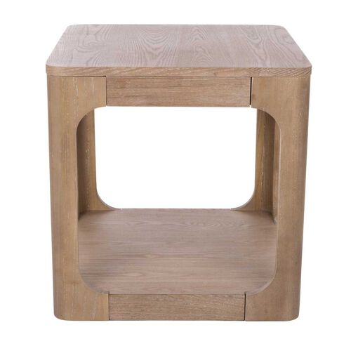 Amalfi Owen Side Table - Natural Wash